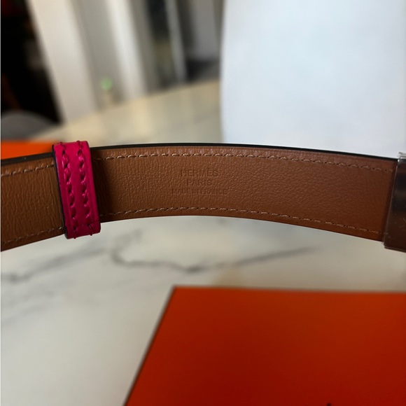 Hermes Charniere Rose Extreme Epsom - Picture 4 of 5